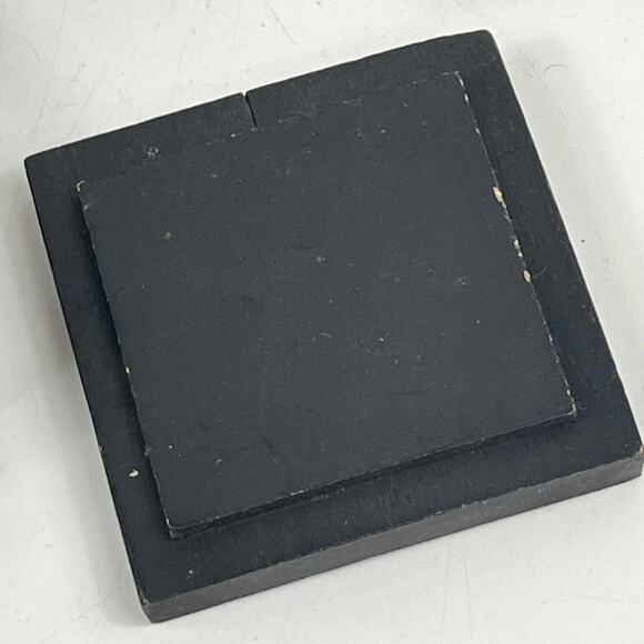 Safari Trinket Boxes Lot of 5 Vtg Hand Carved Wood Floral Vine Tribal Decor Leaf - Picture 7 of 11